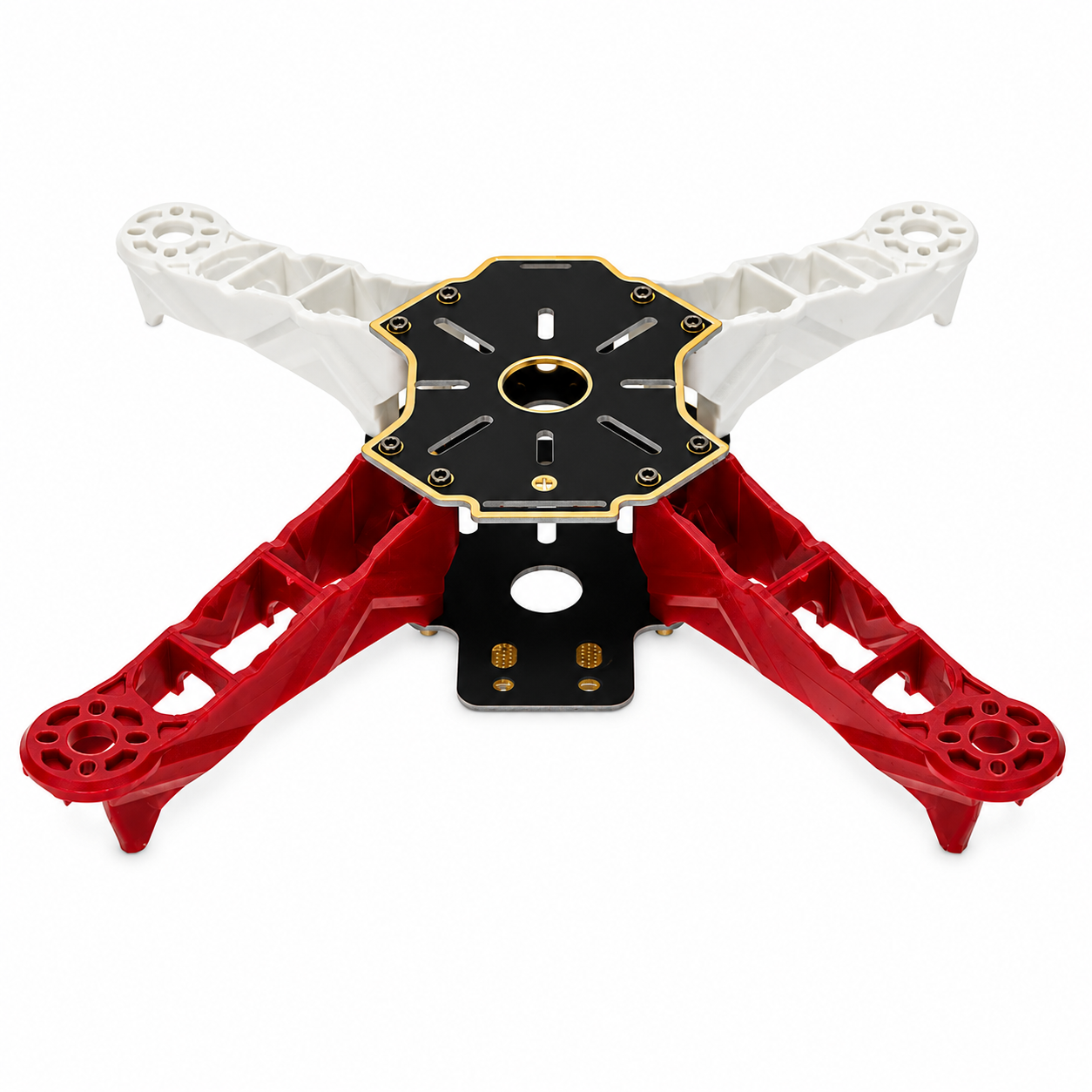 Q250 quadcopter frame bottom view