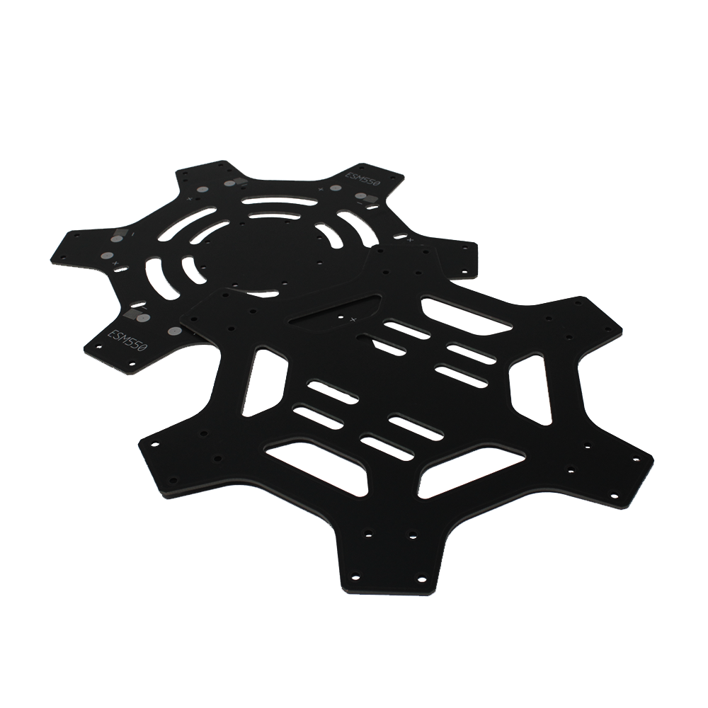 Q550 drone frame top and bottom plates