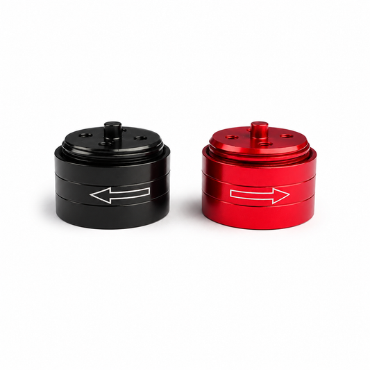 Quick Release Prop Adapter 1CW+1CCW (1 Pair) CNC Aluminum CW & CCW Drone Propeller Adapter