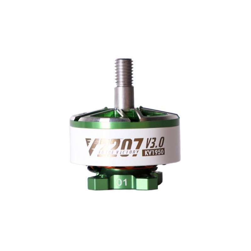T Motor Velox V2207 V3 KV1950 (White + Cyan)