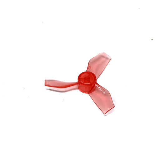 Orange HD 31mm 1219 PC 3 Blade 0.8mm Propellers 4CW+4CCW- Clear Red