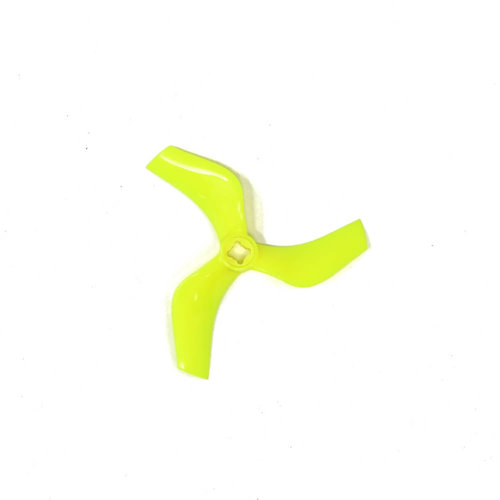 Orange HD D75 Ducted PC 3 Blade 1.5mm&M5 Propellers 2CW+2CCW – Yellow