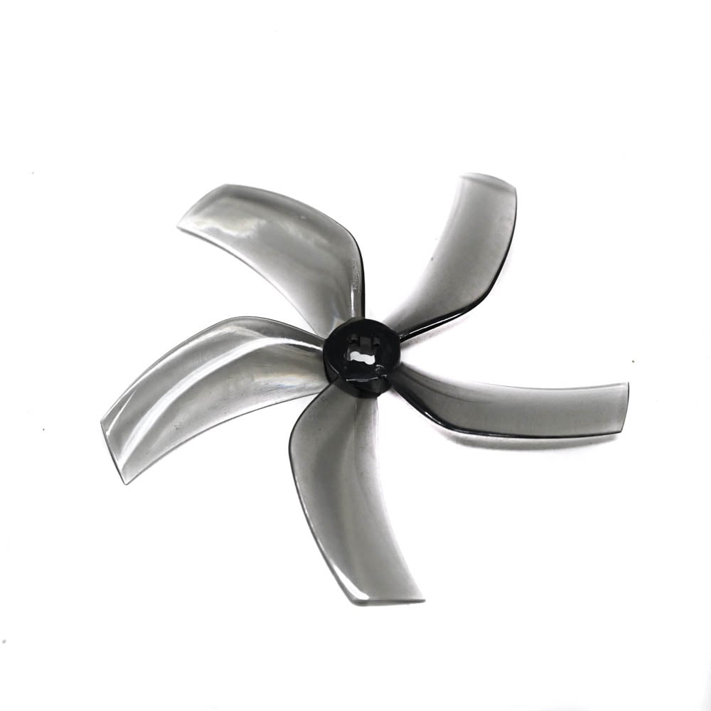 Orange HD D90 Ducted PC 5 Blade 1.5mm&M5 Propellers 2CW+2CCW – Clear Gray