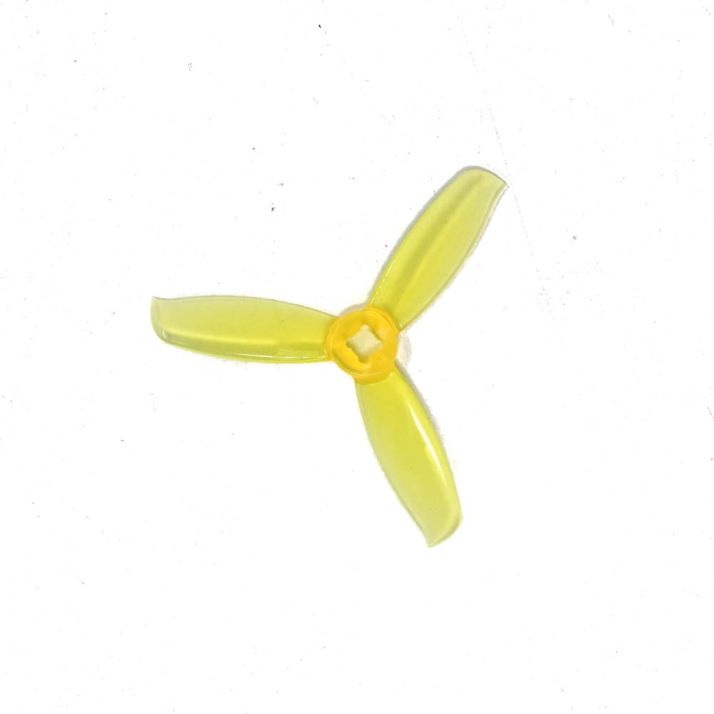 Orange HD 3028 WinDancer PC 3 Blade 1.5mm&M5 Propellers 2CW+2CCW – Clear Yellow