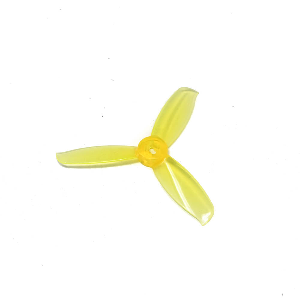 Orange HD 3028 WinDancer PC 3 Blade 1.5mm&M5 Propellers 2CW+2CCW – Clear Yellow