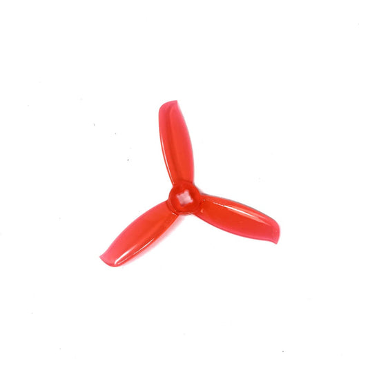 Orange HD 3028 WinDancer PC 3 Blade 1.5mm&M5 Propellers 2CW+2CCW – Clear Red