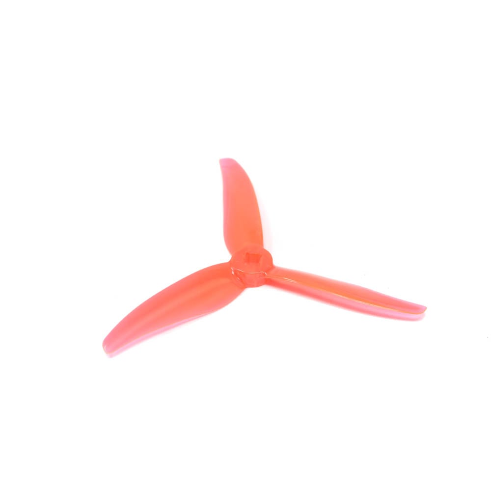 Orange HD 4023 Hurricane PC 3 Blade 1.5mm&M5 Propellers 2CW+2CCW – Clear Red