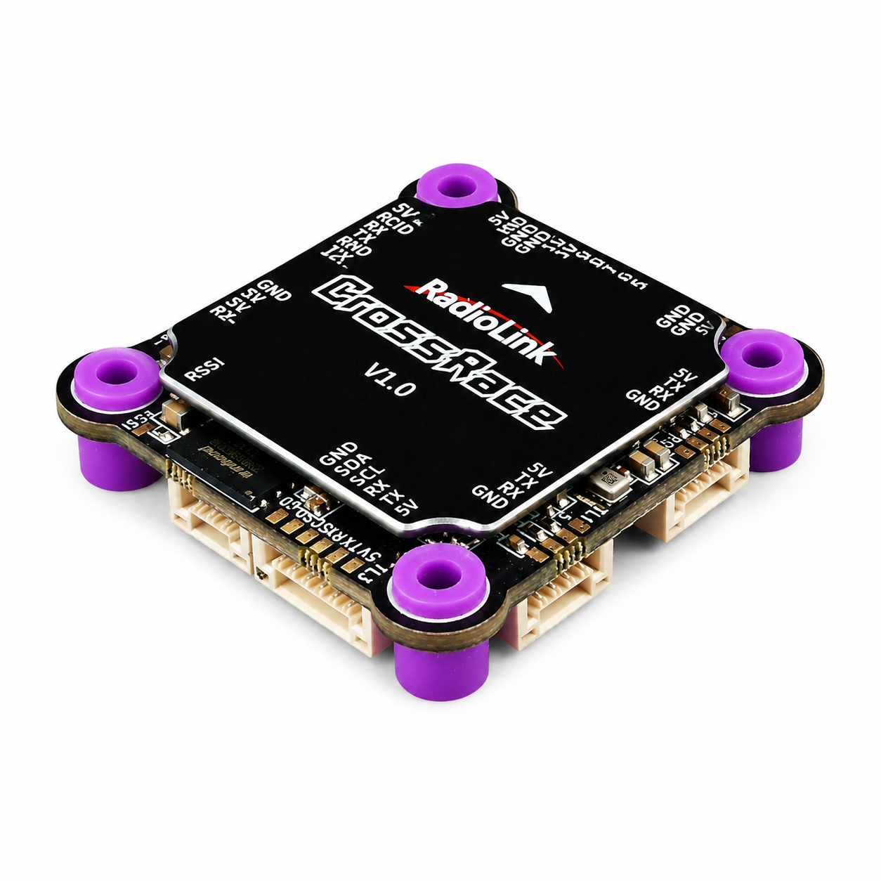 Radiolink CrossRace flight controller side view