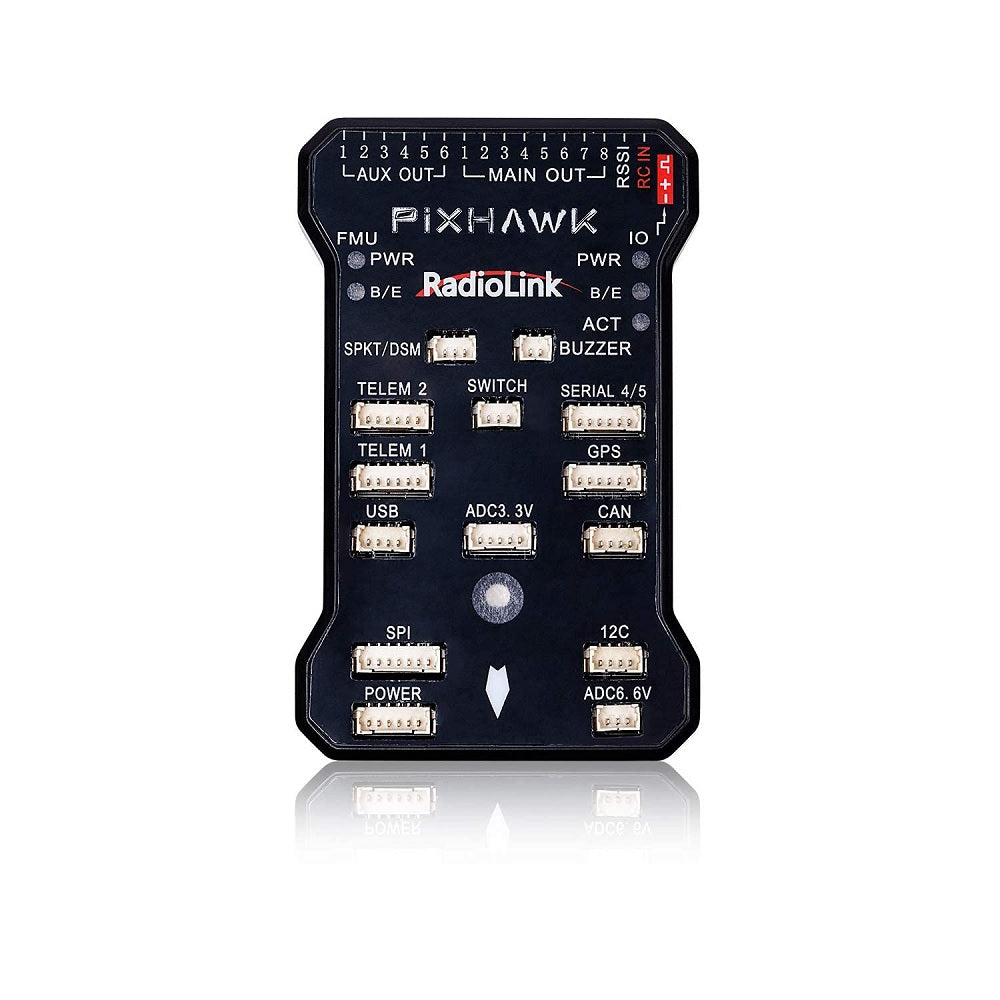 Radiolink Pixhawk interface board with GPS telemetry and power ports