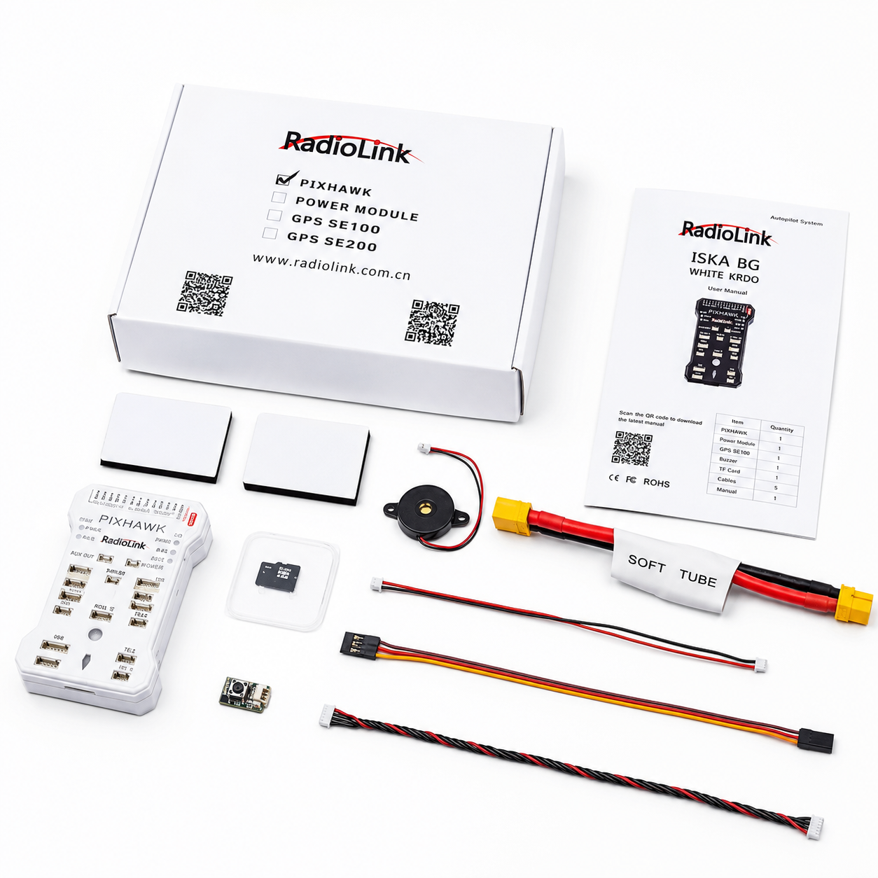 Radiolink Pixhawk quick start guide and setup instructions
