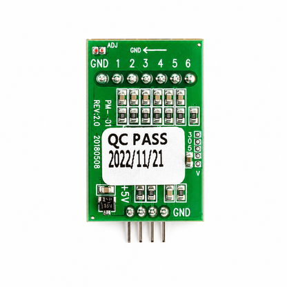 Rear component side of Radiolink PRM-01 telemetry module circuit board
