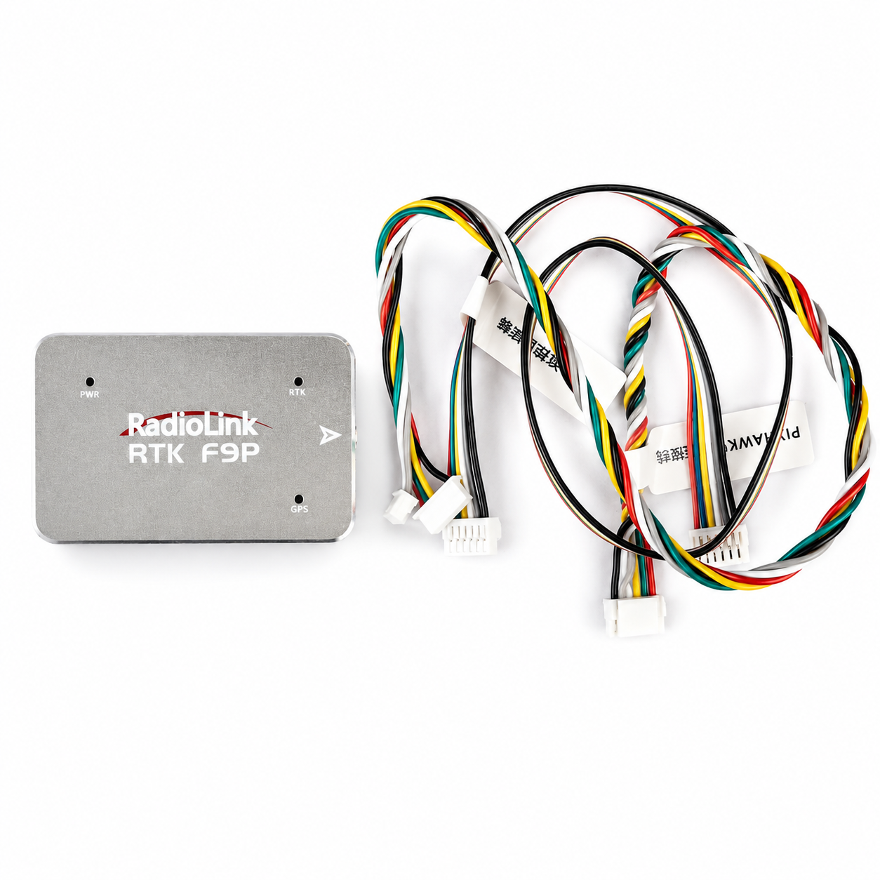 Radiolink RTK F9P package contents with complete RTK accessories