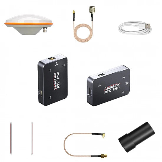 Radiolink RTK F9P Receiver with Base Station & All Components