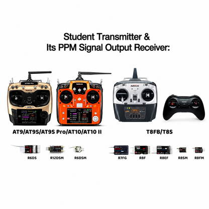 Radiolink wireless trainer system trainer and student mode function