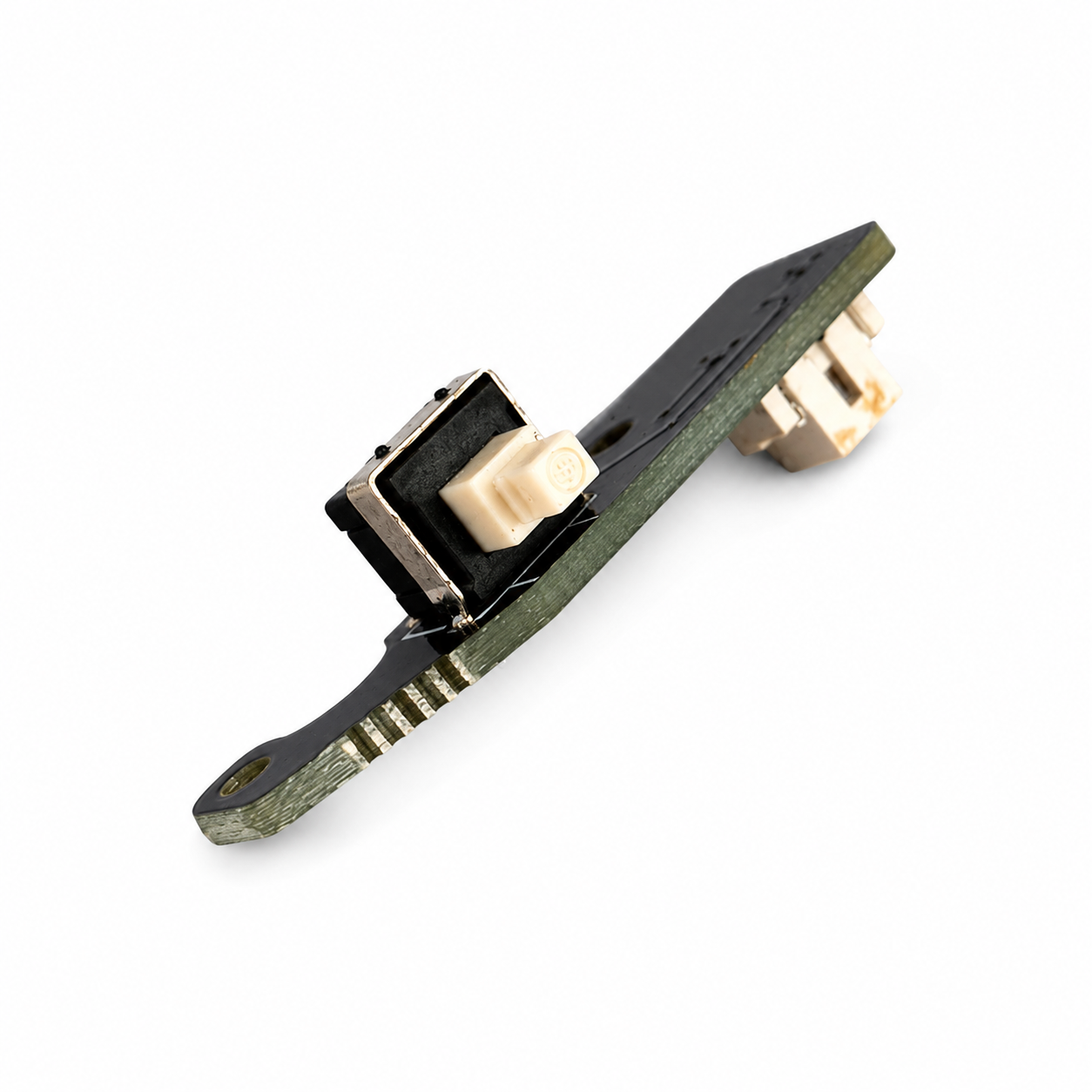 Side view of Button Board and Potentiometer Assembly for Radiomaster Pocket transmitter