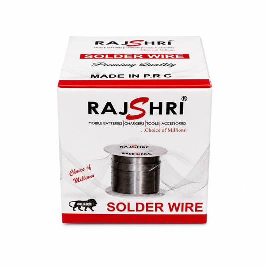 Rajshri Soldering Wire 50gm Box Front View