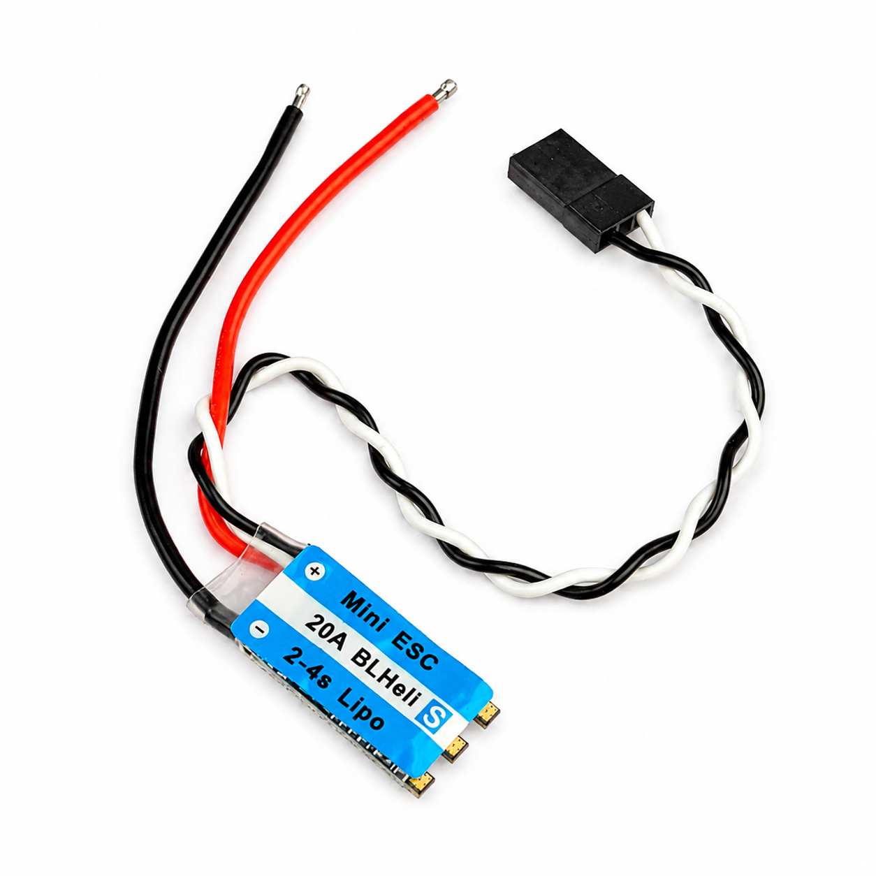 Readytosky 20A 2-4S Mini ESC Wiring Connection View