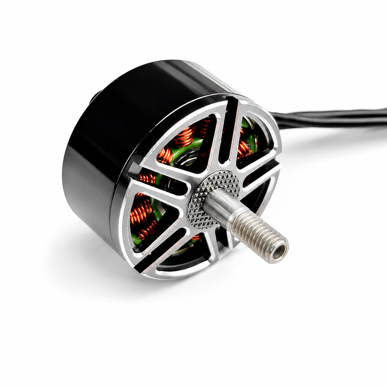 ReadytoSky 2812 900KV 3-6S Brushless Motor Front Shaft Close-Up View