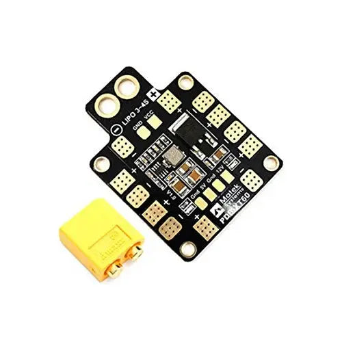 PDB-XT60 with BEC 5V and 12V for drone Hi Tech xyz