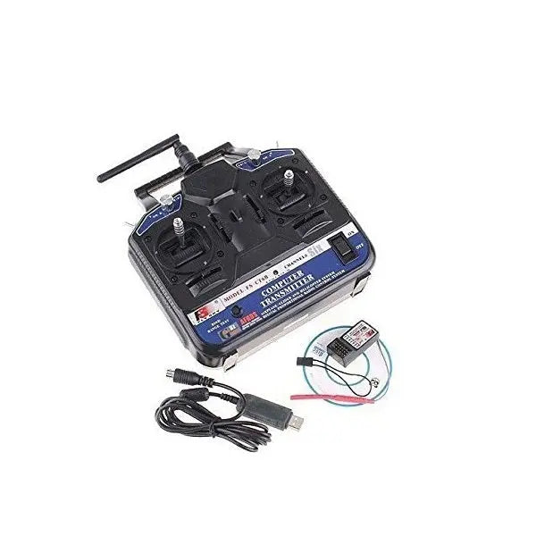 FlySky CT6B 2.4GHz 6CH Transmitter with FS-R6B Receiver Hi Tech xyz