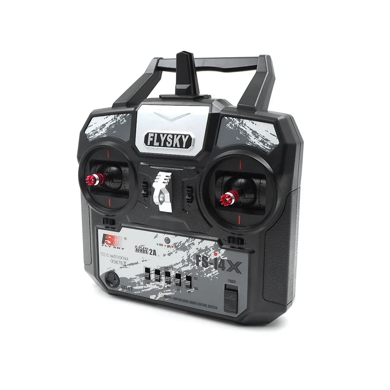 Flysky FS i4x 2.4GHz 4CH Transmitter With FSA6 Receiver.