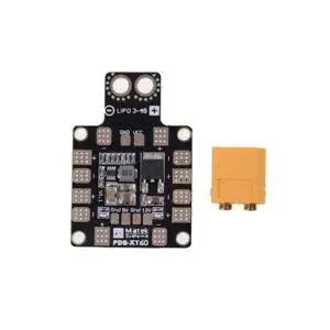 PDB-XT60 with BEC 5V and 12V for drone Hi Tech xyz