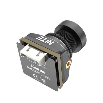 Rear view of RunCam Phoenix 2 Nite analog FPV camera