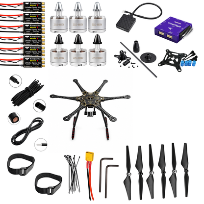 Radiolink Crossflight S550 Hexacopter Drone Kit with TS100 GPS