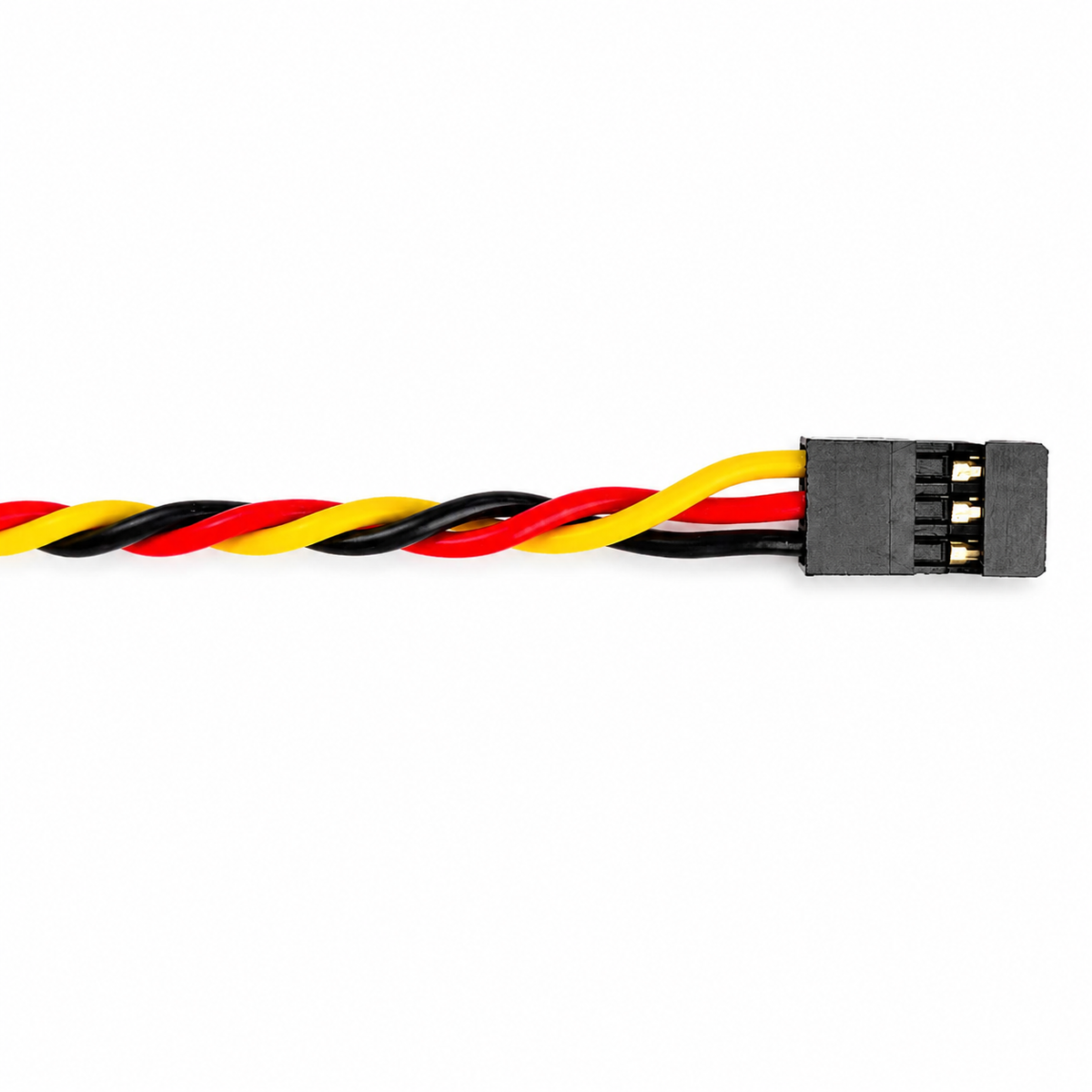 SafeConnect 60CM twisted servo lead extension in hand