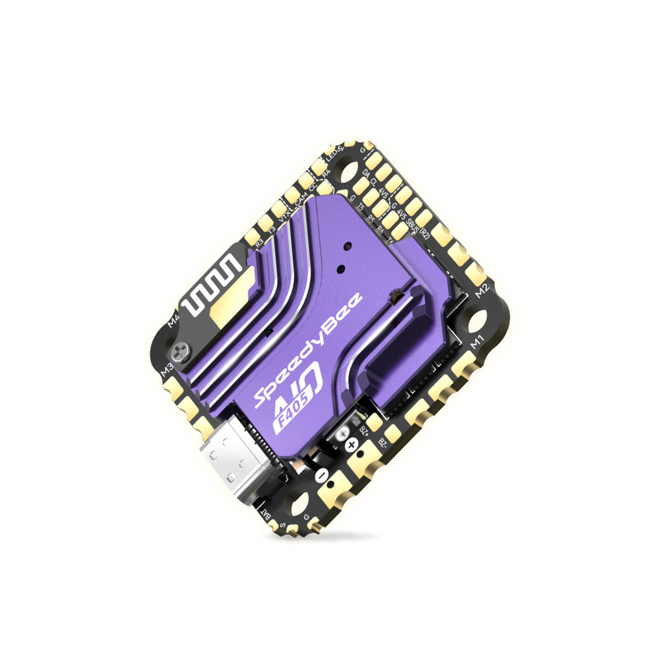 SpeedyBee F405 AIO 40A Bluejay 25.5x25.5 3-6S Flight Controller.