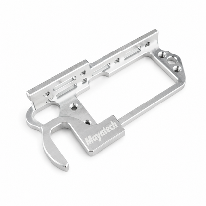 Components included in MG946R servo parabolic complete kit with mounting hardware