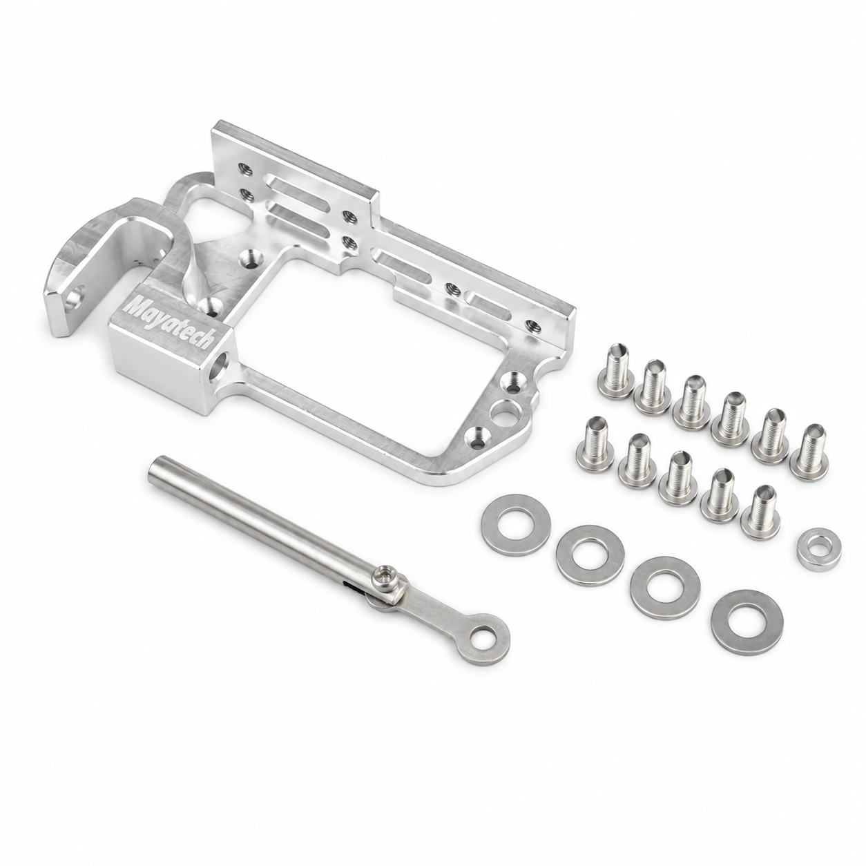 Mounting hardware and brackets for MG946R servo parabolic payload release kit