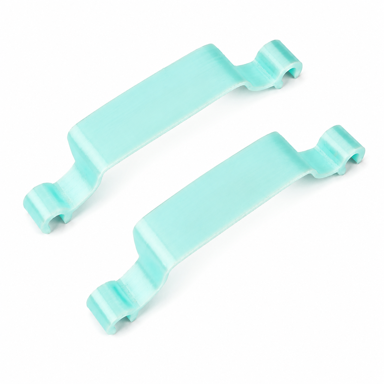 Side Panel Set 2 PCS for Mark 5–8 Inch FPV Drone Frame Made from Durable TPU Front View