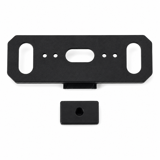 Skydroid 3-in-1 Camera Holder Mount Front View with Mounting Spacer for FPV and RC Drones
