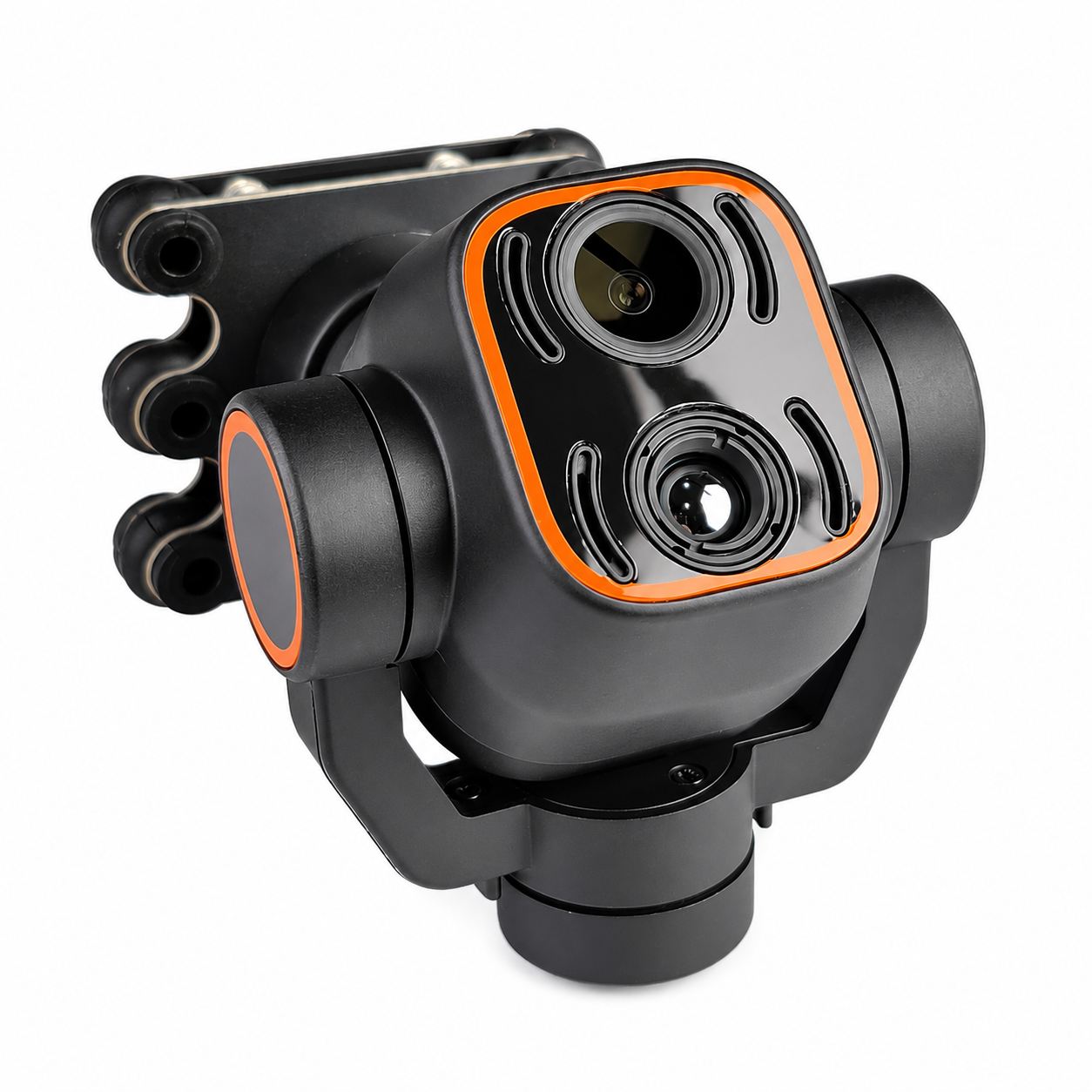Angled View of Skydroid C12 Thermal 2K HD Camera with AI Dynamic Tracking