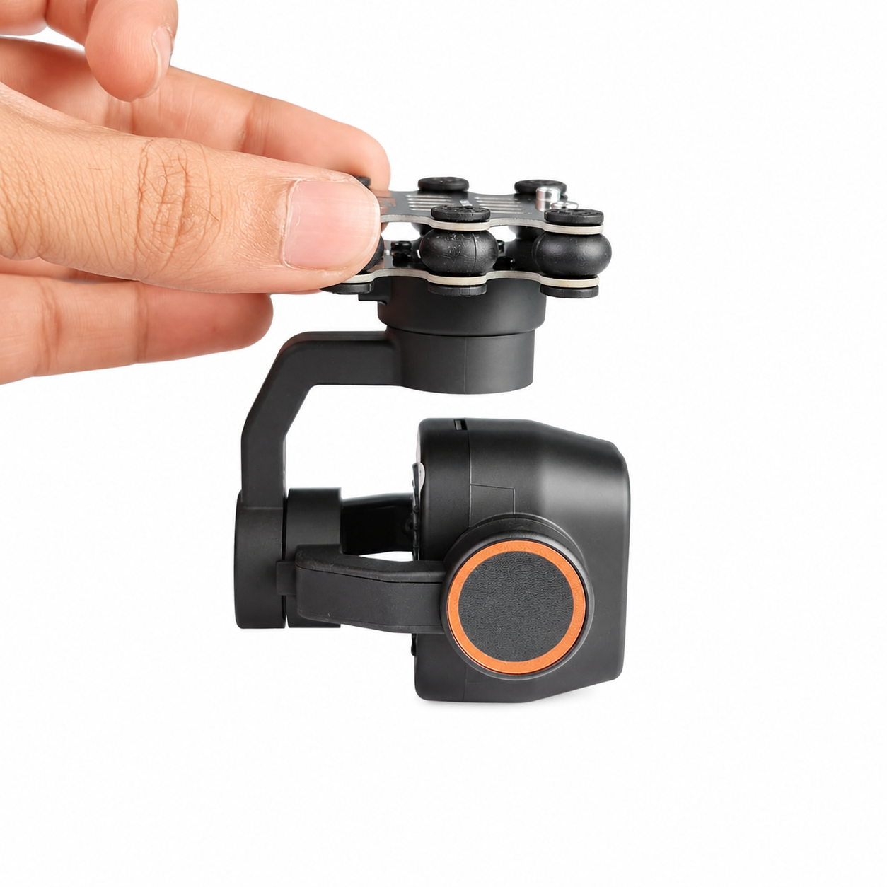 Front View of Skydroid C12 Thermal 2K HD Camera with 3-Axis Stabilized Gimbal