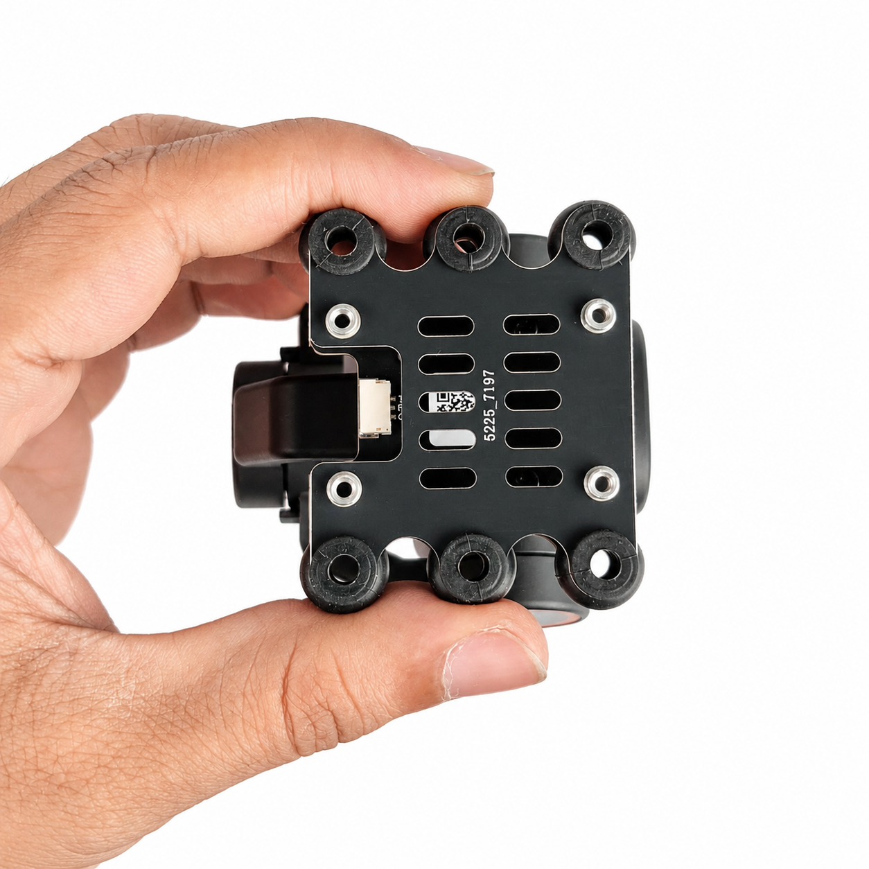 Hand Holding Skydroid C12 Thermal 2K HD Camera with 3-Axis Gimbal