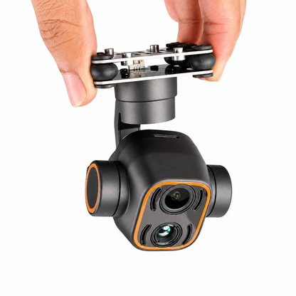 Skydroid C12 Thermal 2K HD Camera Mounted on 3-Axis Drone Gimbal