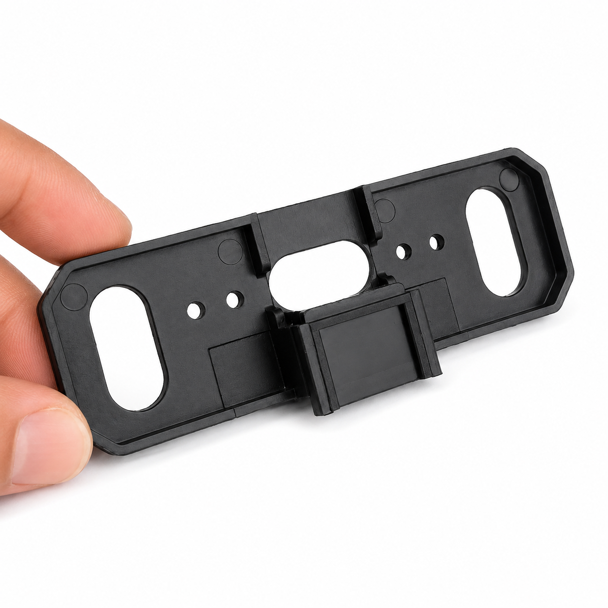 Bottom View of Skydroid 3-in-1 Camera Holder Mount with Spacer Block