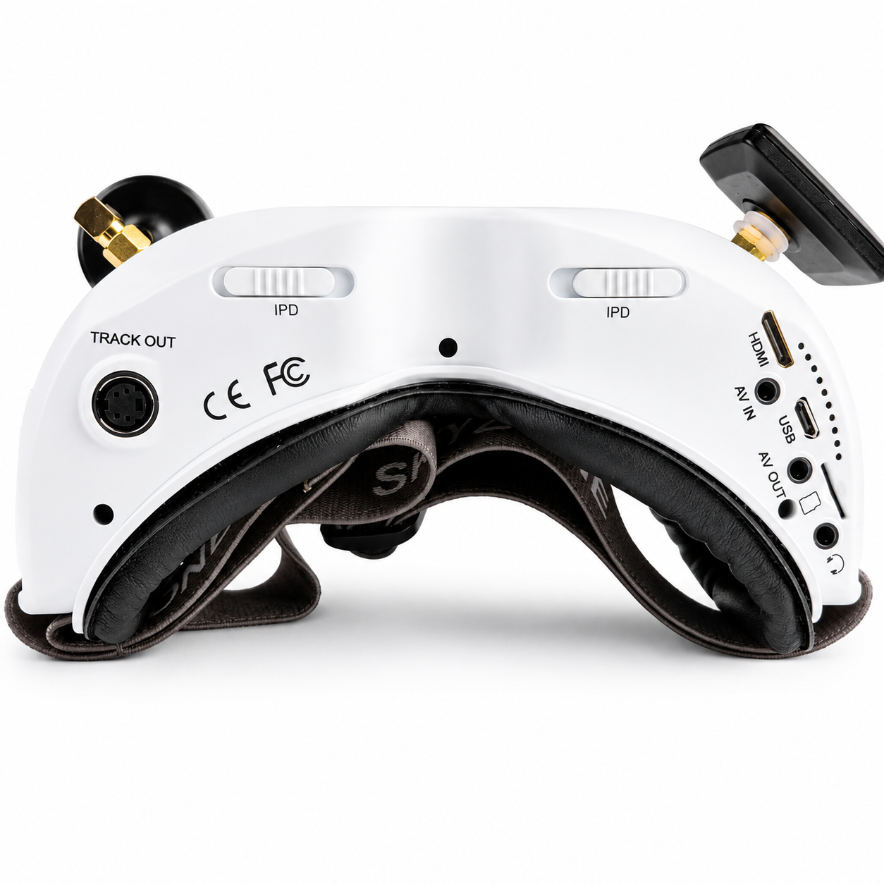Skyzone SKY020 FPV goggles with 5.8GHz diversity receiver