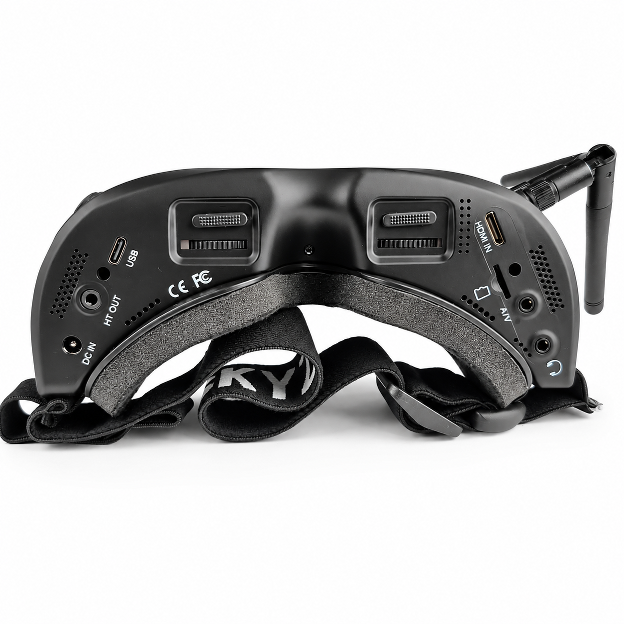 Front view of SKYZONE SKY040 PRO OLED FPV goggles