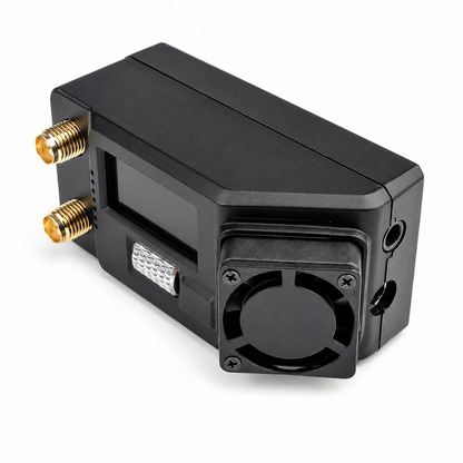 SKYZONE SteadyView X 5.8G receiver module shown in hand
