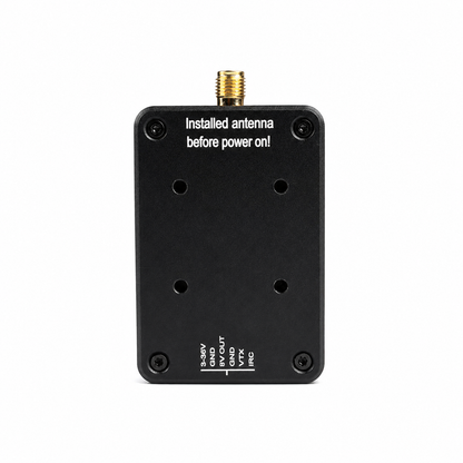 Rear view of SKYZONE VT7550 7.5GHz FPV transmitter