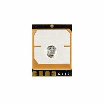 Back view of SPARTIK SK-122 Compact M10 GPS Module featuring ceramic GNSS antenna