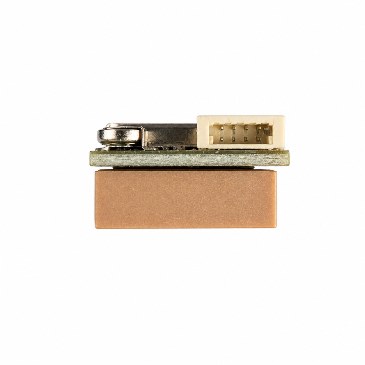 Side profile of SPARTIK SK-122 Compact M10 GPS Module showing compact lightweight design