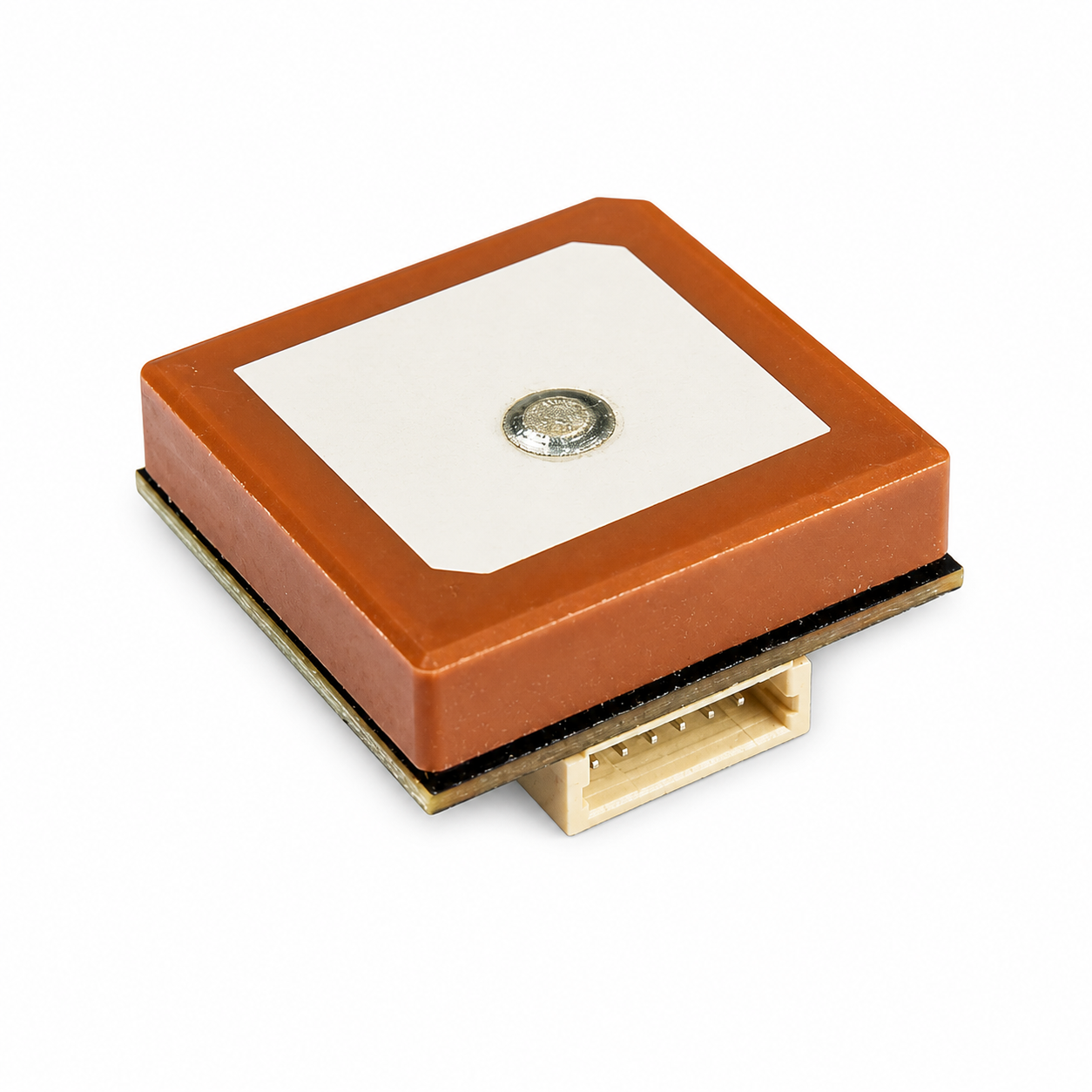 Top view of SPARTIK SK-252Q M10 GPS Module ceramic antenna for high-precision GNSS positioning in FPV drones and UAVs