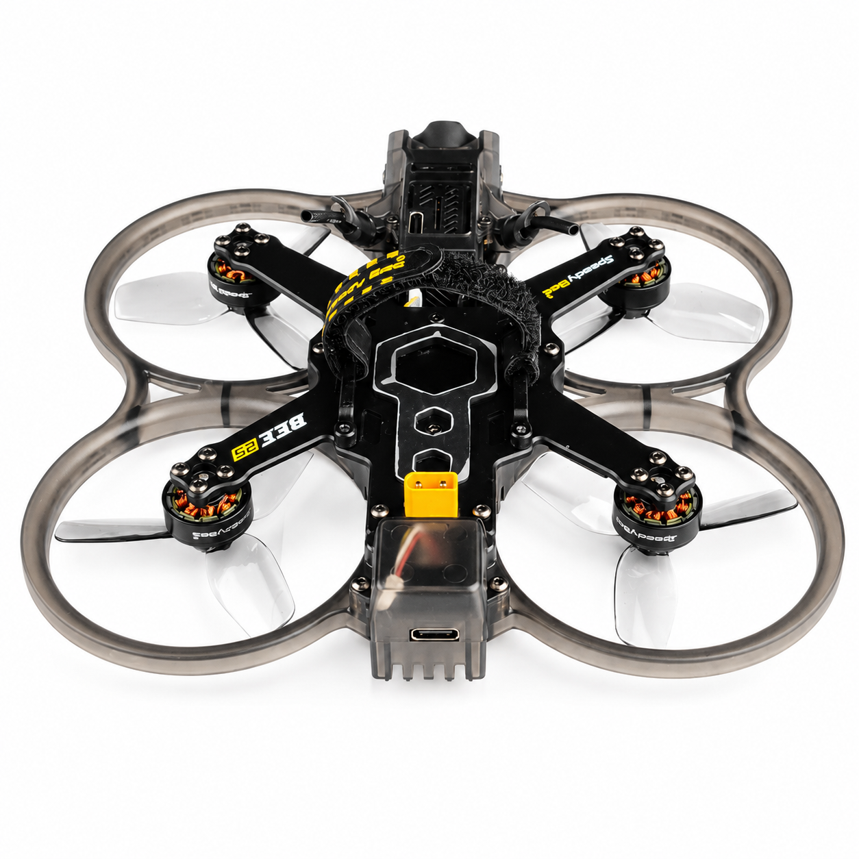 Front angle view of SpeedyBee Bee25 DJI O3 FPV drone