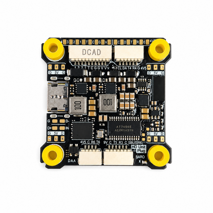 Angled view of SpeedyBee F405 V5 Flight Controller 30.5x30.5mm mounting