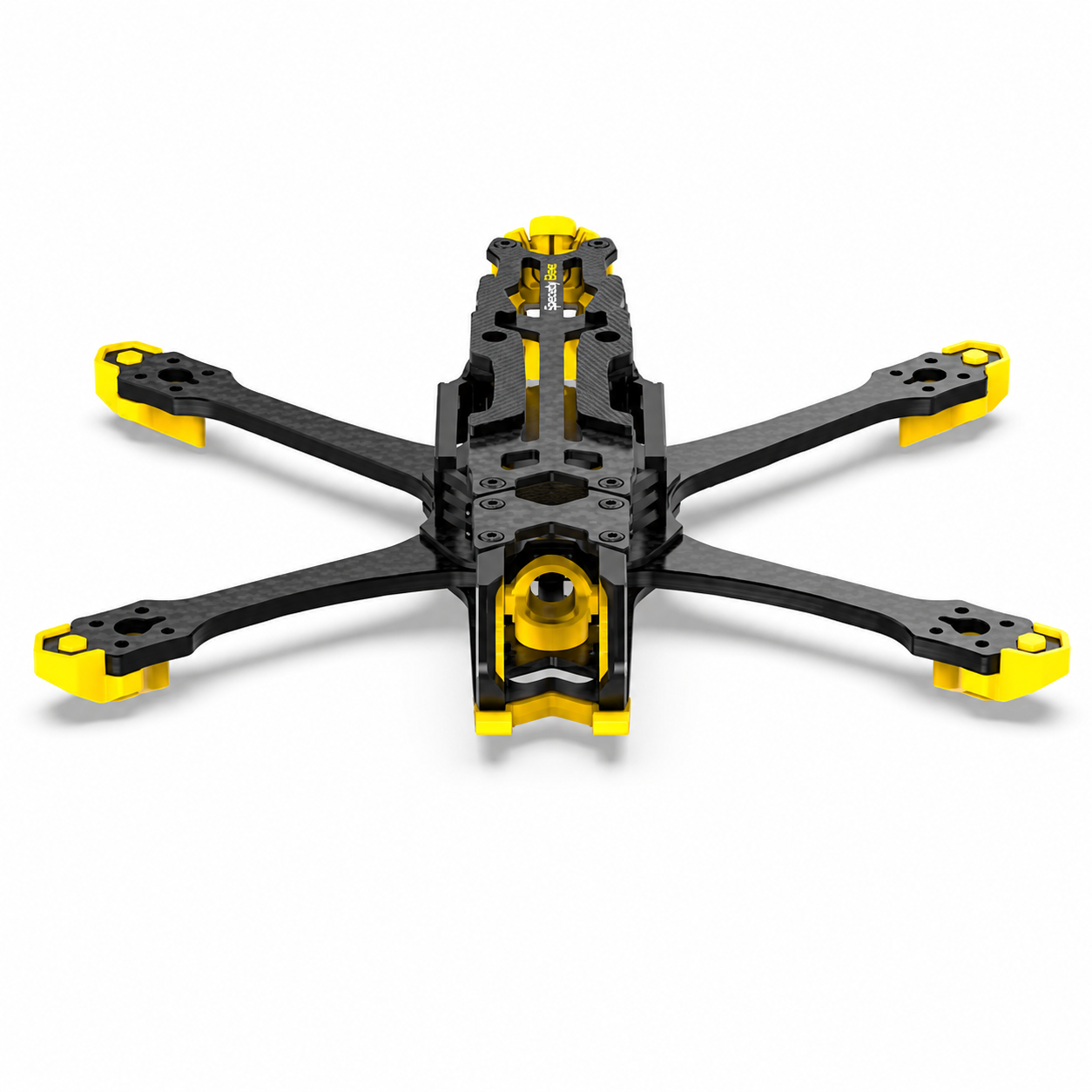 Bottom view of SpeedyBee Master 5 V2 O3 5 inch carbon fiber frame