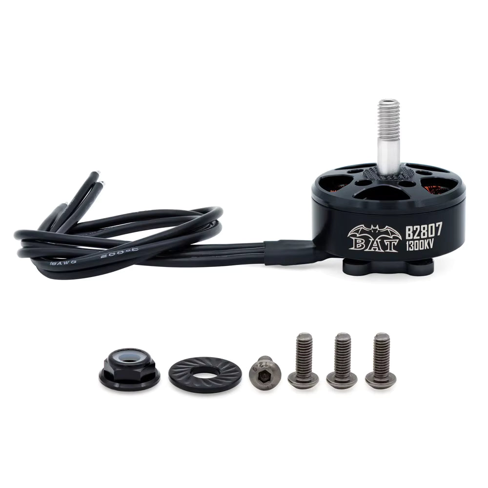 SURPASS Bat B Series 2807 1300KV Motor with Mounting Accessories